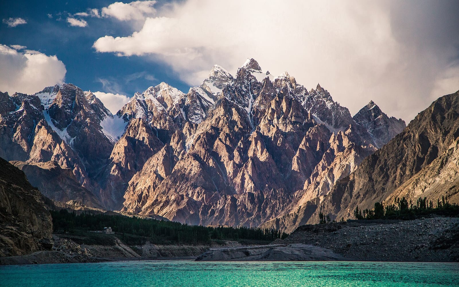 The Passu Cones (Tupopdan) above Gojal, Hunza