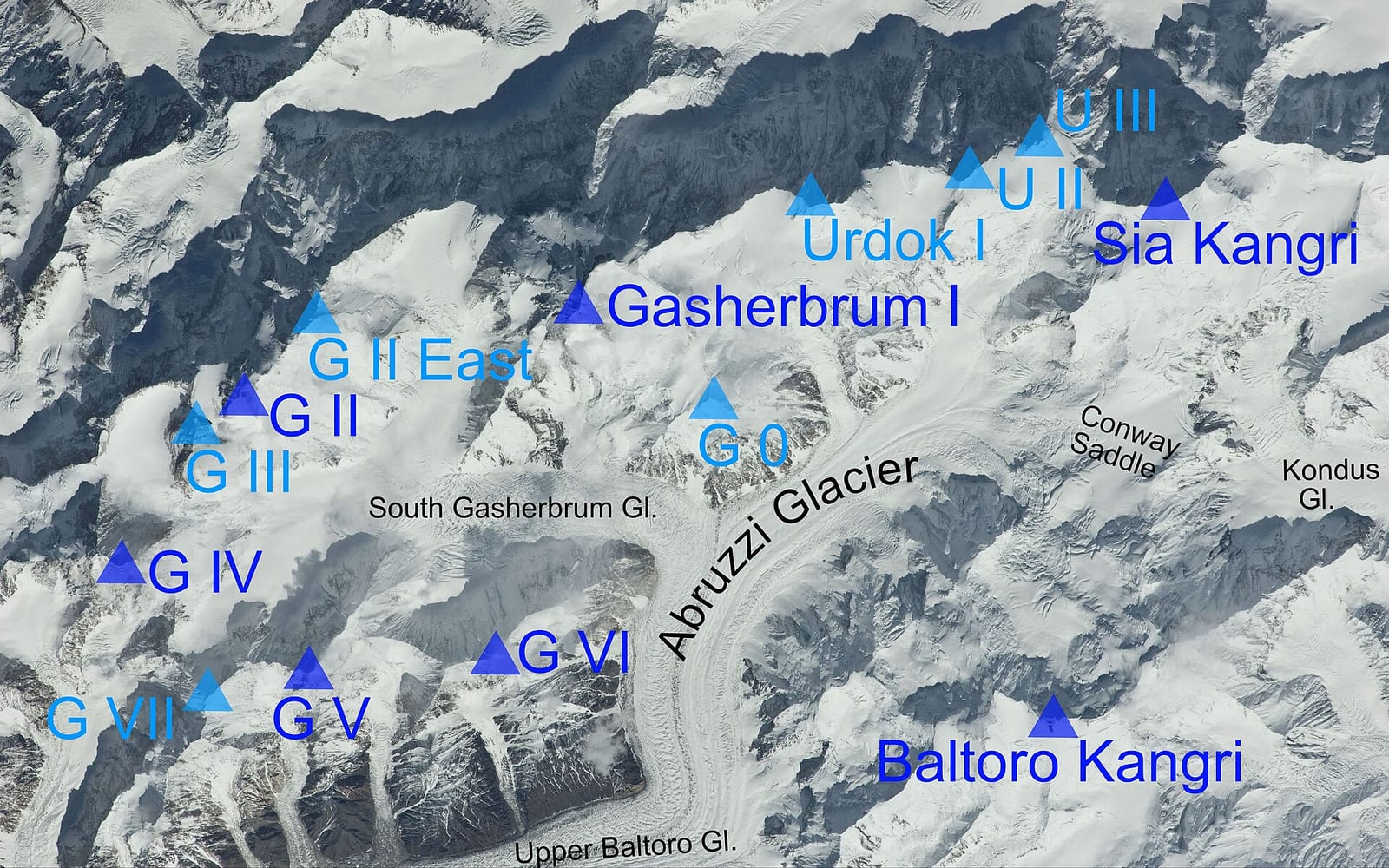 Gasherbrum I (8,080 m)