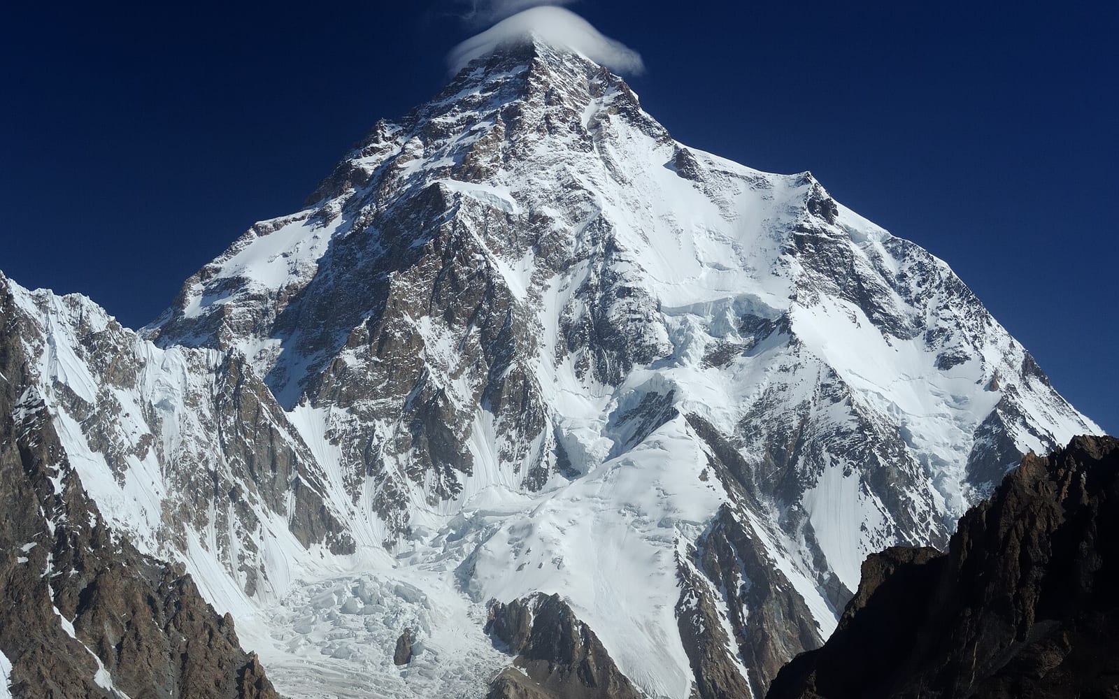 K2 (8,611 m) in the Karakoram