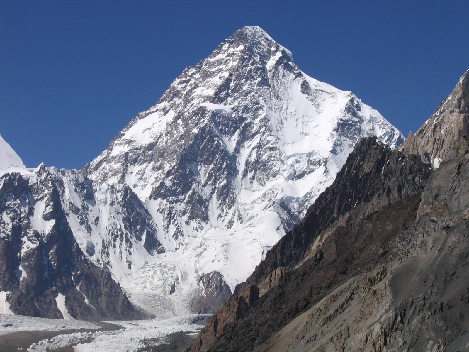 K2, the summit route