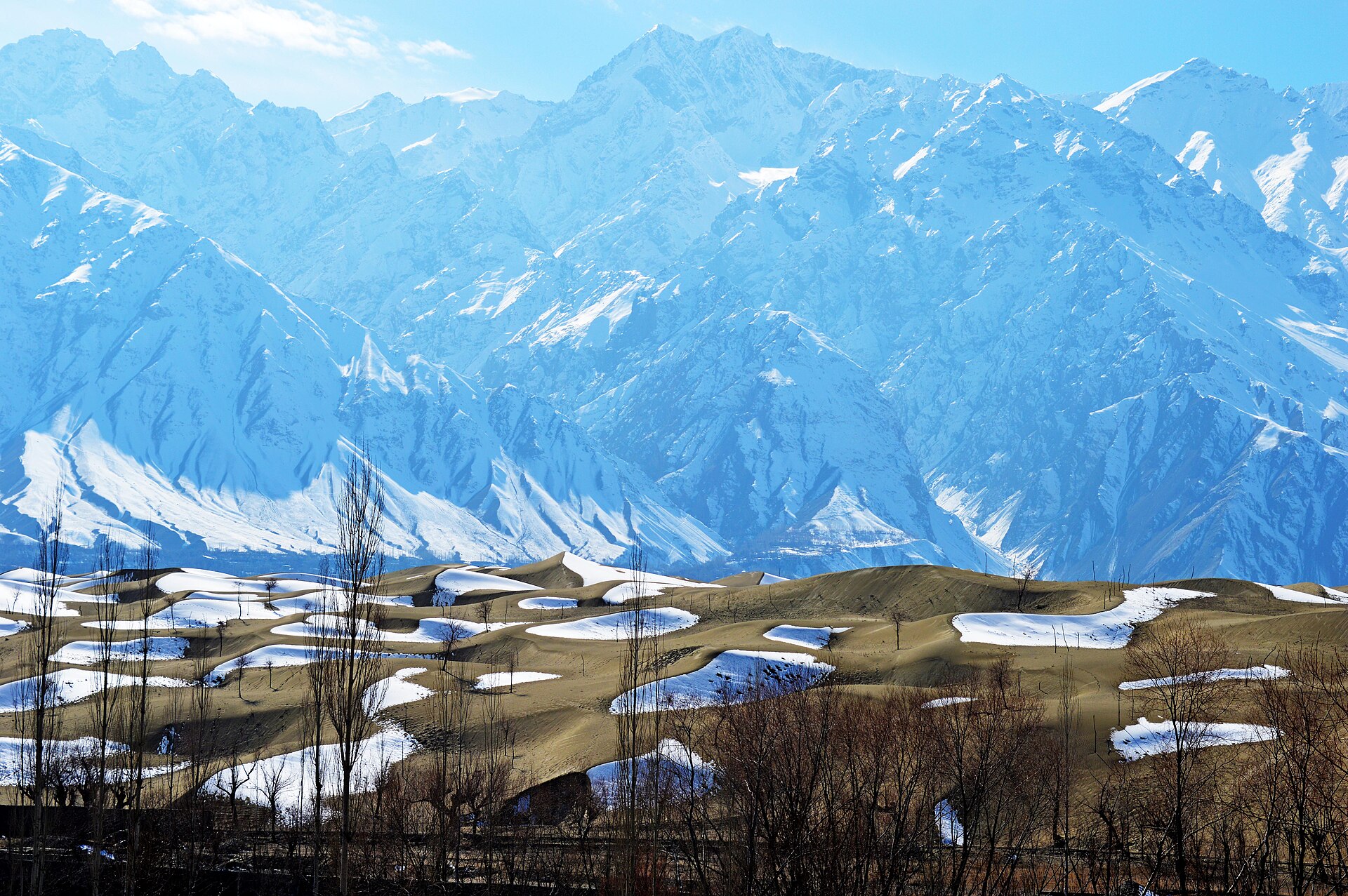 Skardu Signature by Air — the Skardu valley