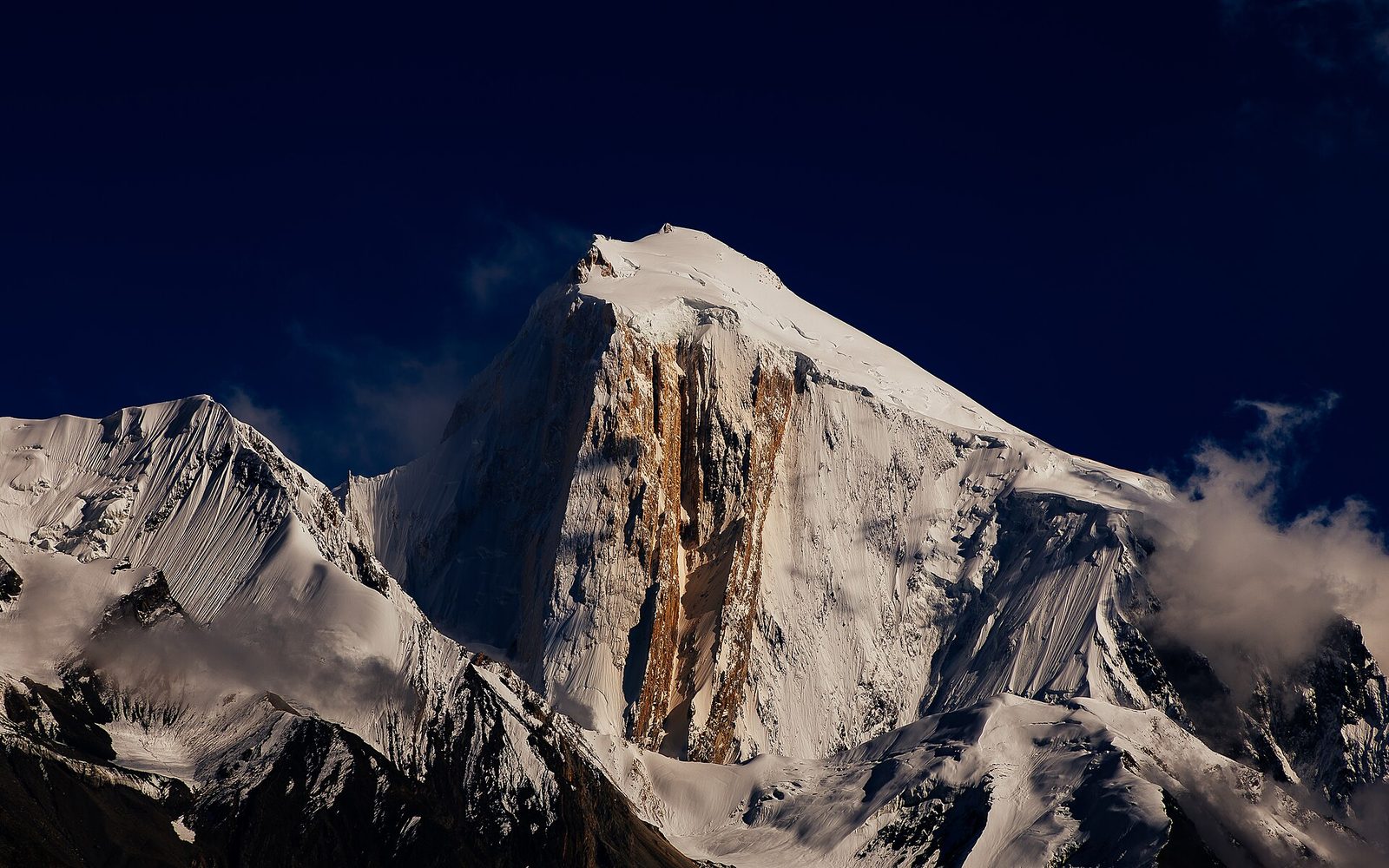 The Golden Pillar on Spantik's northwest side
